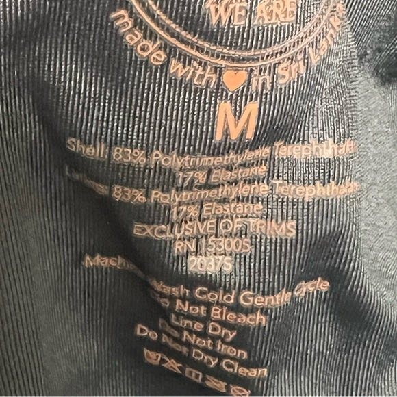 NWT HAH X Free People One Piece Swimsuit Medium 1 4 Ur Soul 1 Shoulder Black - Picture 7 of 15